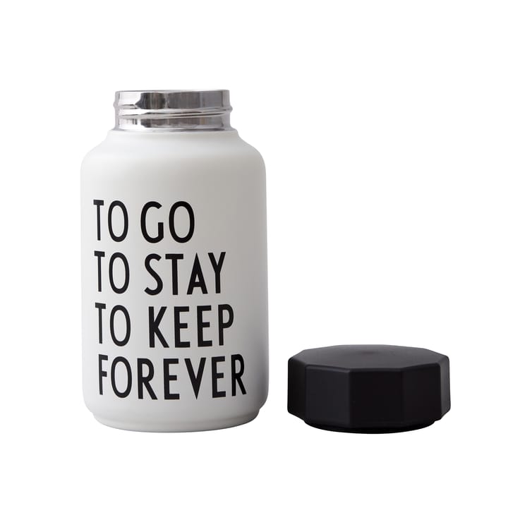 Design Letters thermos small Special Edition, white Design Letters