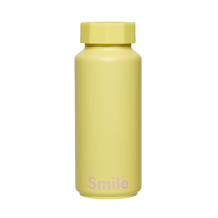 Design Letters thermos - Smile-yellow - Design Letters
