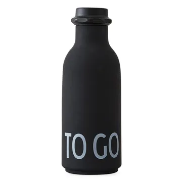 Design Letters TO GO bottle - black - Design Letters