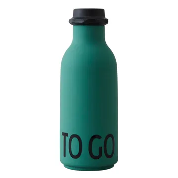 Design Letters TO GO bottle - Dark green - Design Letters