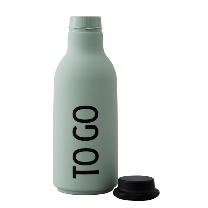 Design Letters TO GO bottle, green Design Letters