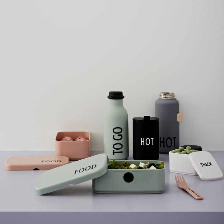 Design Letters TO GO bottle, green Design Letters