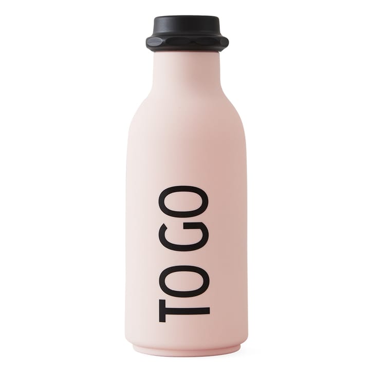 Design Letters TO GO bottle - pink - Design Letters