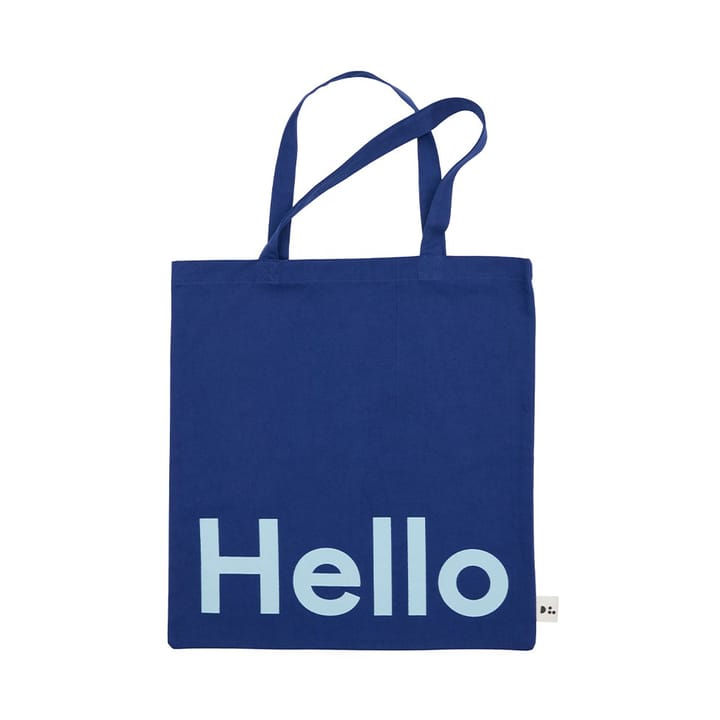 Design Letters Tote bag - Hello-dark blue - Design Letters