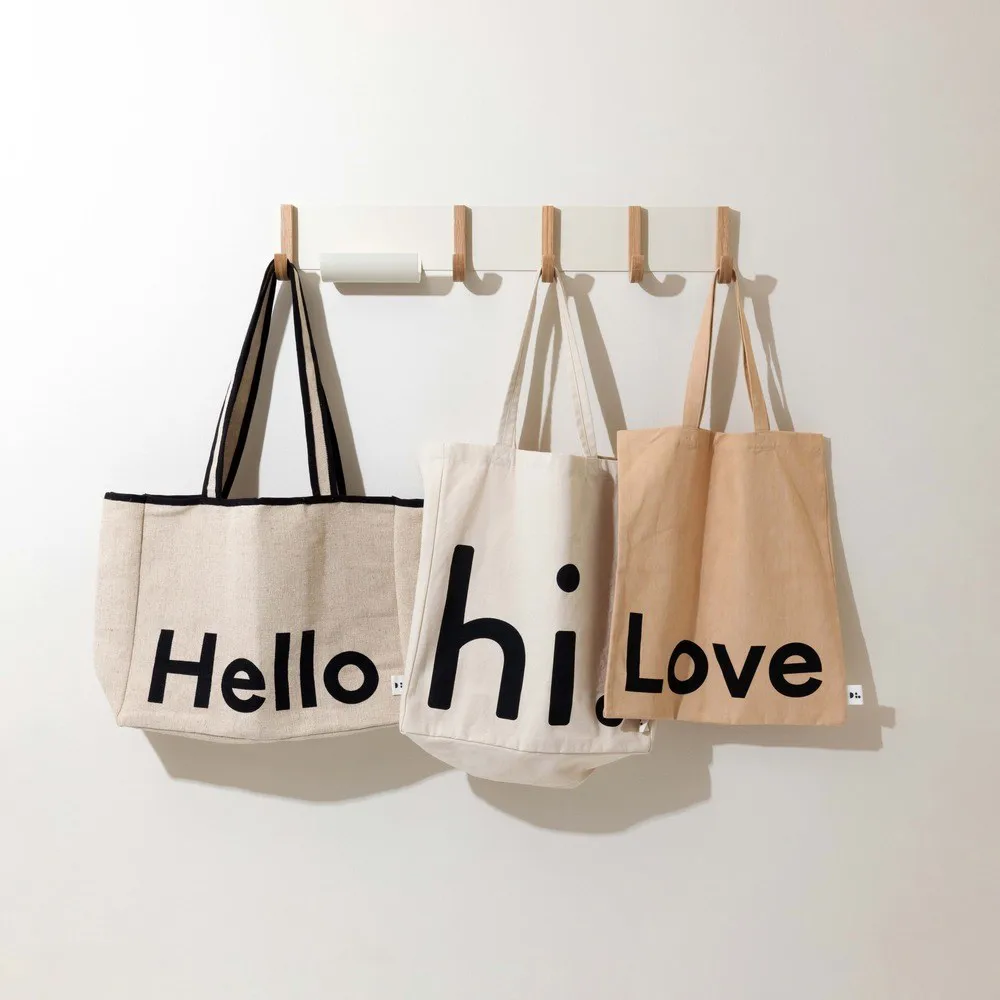 Design Letters Tote bag, Love-beige Design Letters