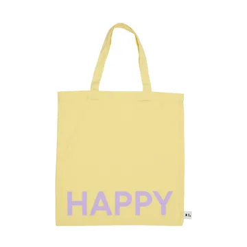 Design Letters Tote bag - Yellow-pink - Design Letters