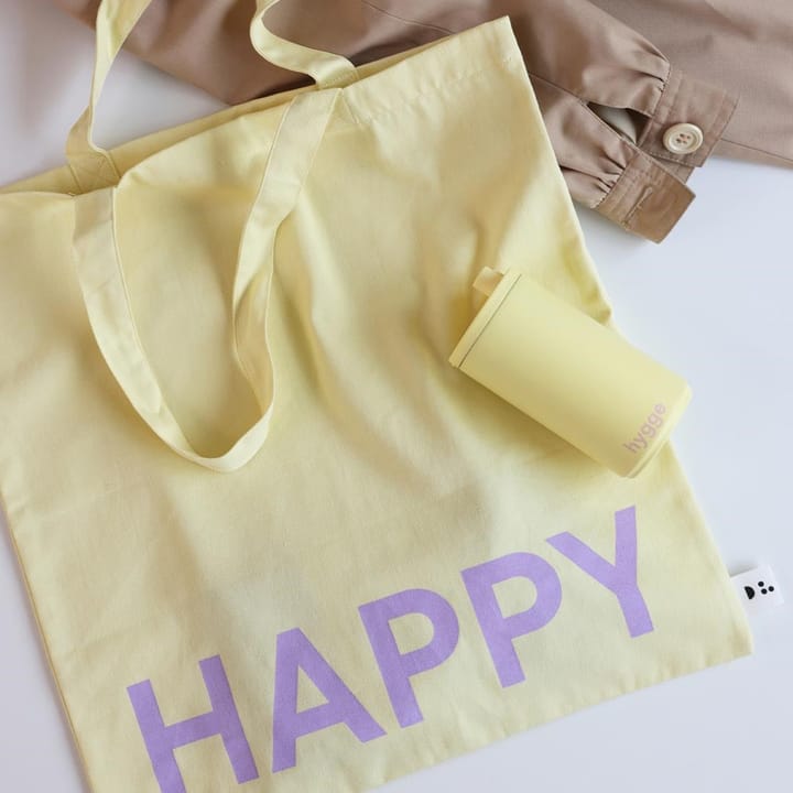 Design Letters Tote bag - Yellow-pink - Design Letters