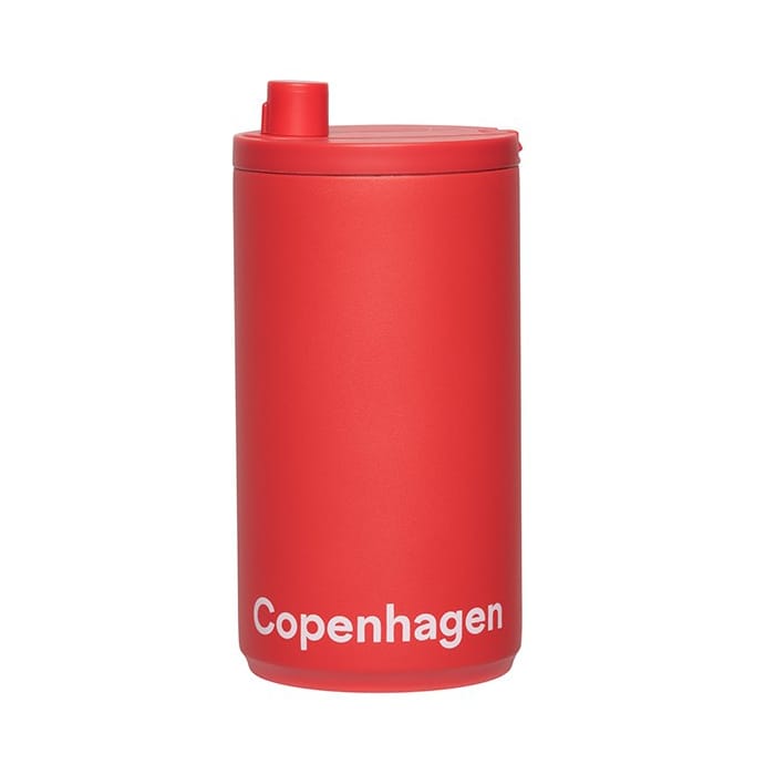 Design Letters travel mug 35 cl - Copenhagen-Coral - Design Letters