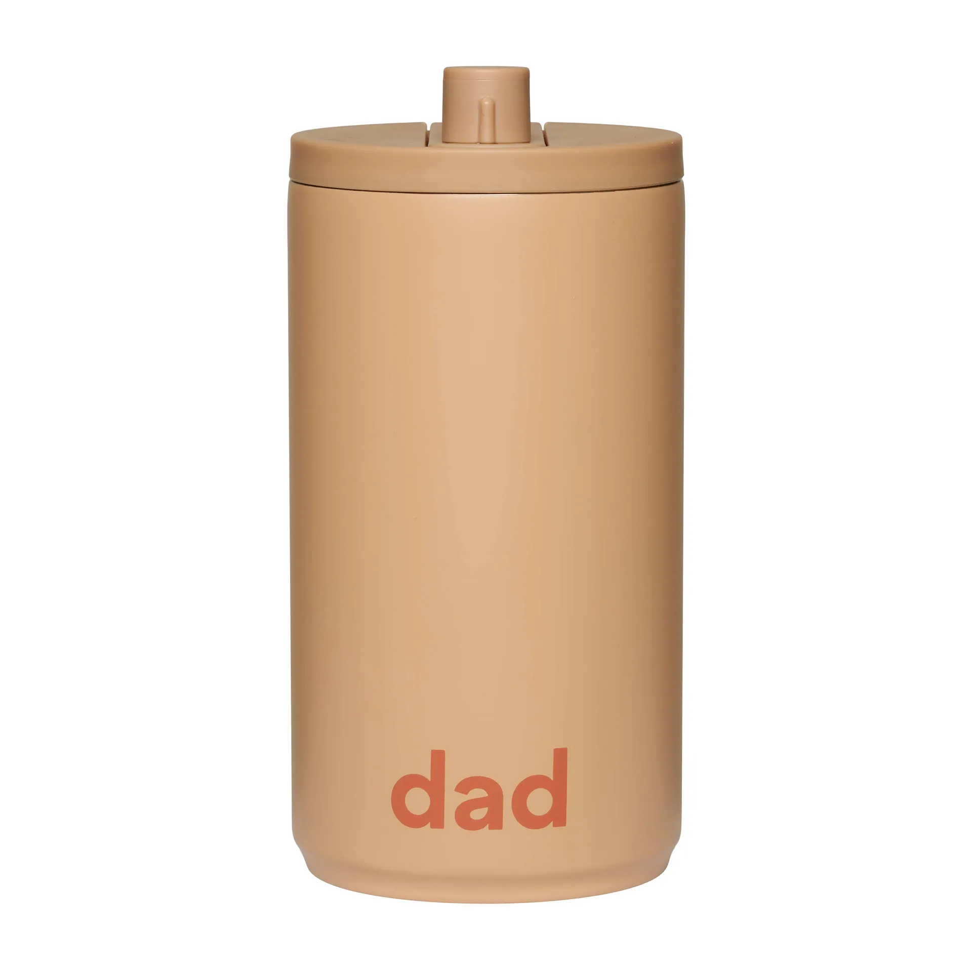 Design Letters travel mug 35 cl, Dad-beige Design Letters