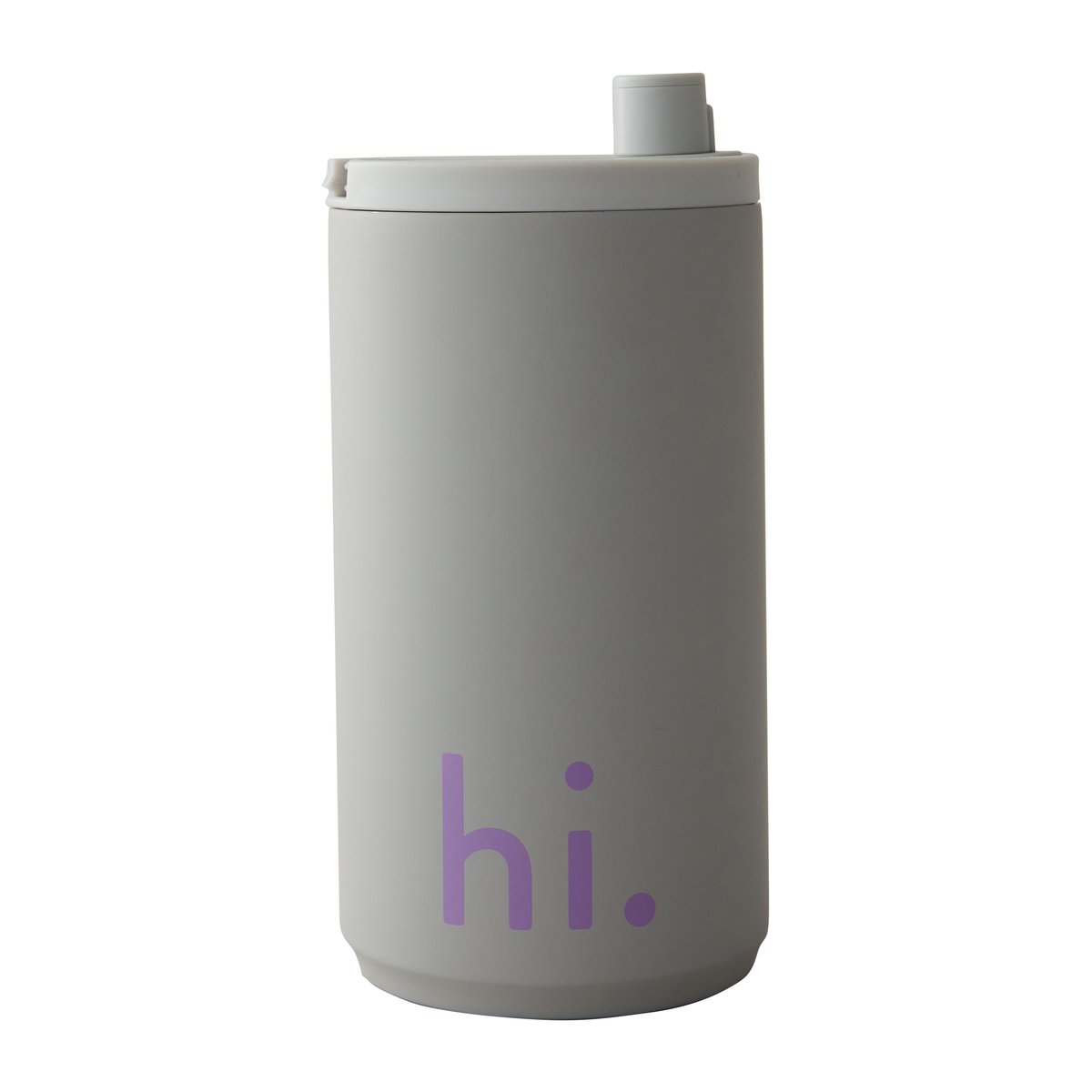 Design Letters travel mug 35 cl Hi-cool grey | Scandinavian Design | Thermal flasks & travel mugs | Grey