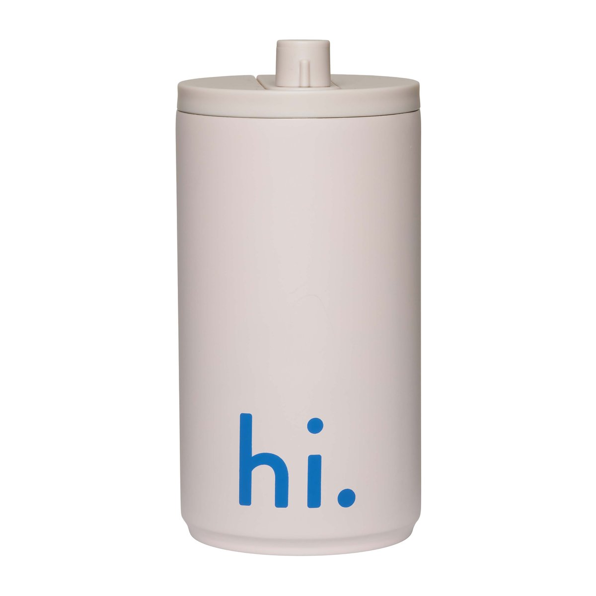 Design Letters travel mug 35 cl Hi-pastel beige | Scandinavian Design | Thermal flasks & travel mugs | Beige