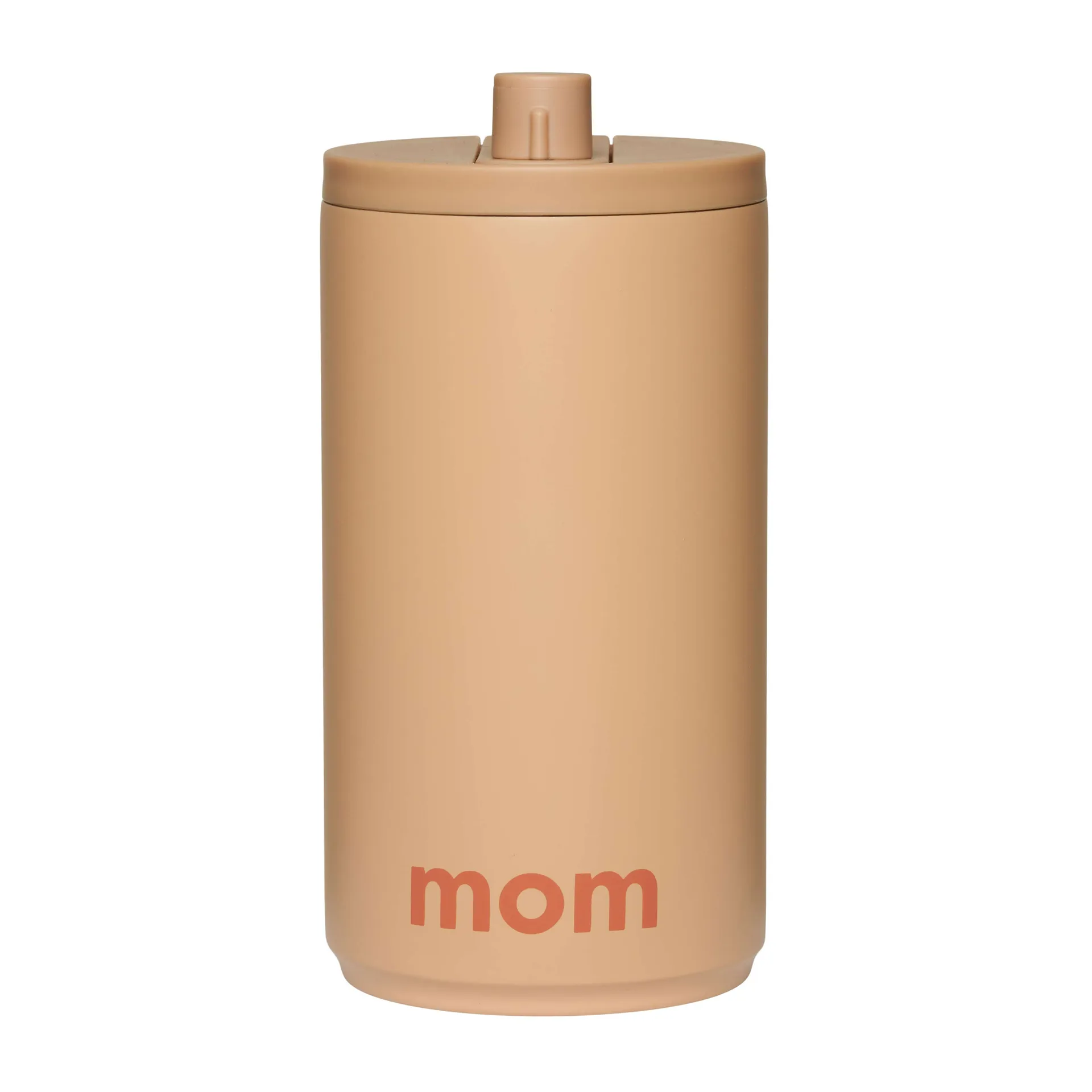 Design Letters travel mug 35 cl, Mom-beige Design Letters