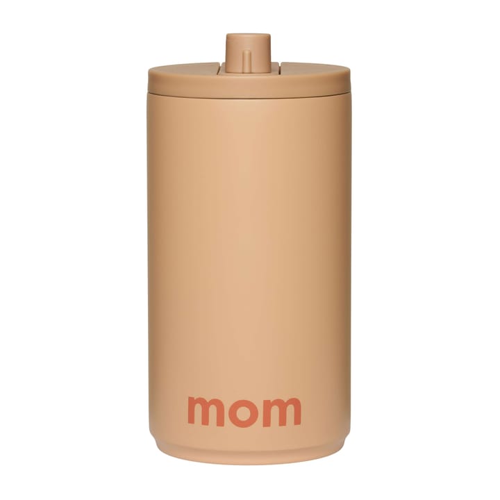 Design Letters travel mug 35 cl - Mom-beige - Design Letters