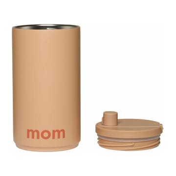 Design Letters travel mug 35 cl - Mom-beige - Design Letters