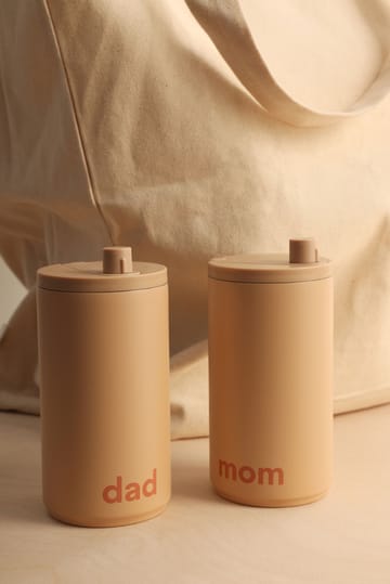 Design Letters travel mug 35 cl - Mom-beige - Design Letters