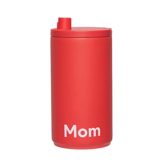 Design Letters travel mug 35 cl, Mom-Coral Design Letters