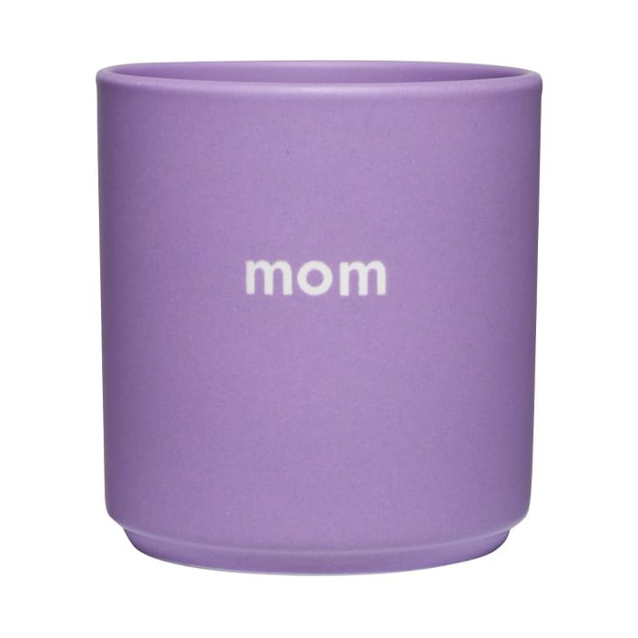 Design Letters VIP favourite cup 25 cl - Lilac, Mom Collection - Design Letters