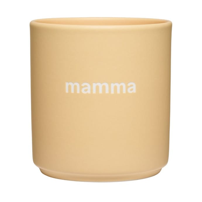 Design Letters VIP favourite cup 25 cl - Solitary, Mamma Collection - Design Letters