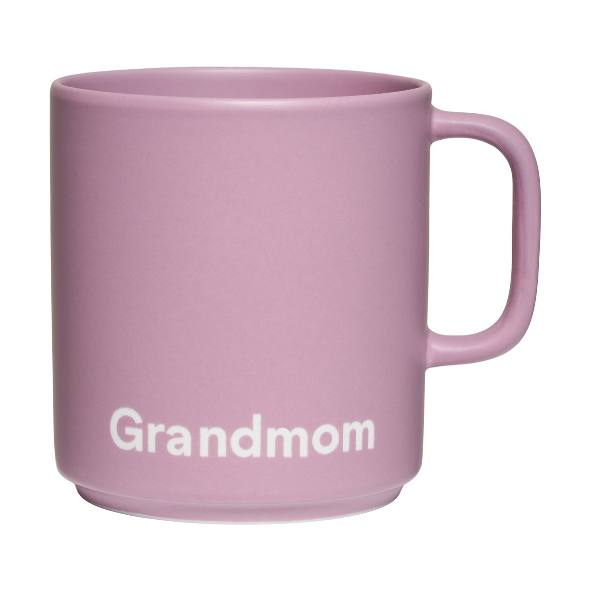 Design Letters Design Letters VIP favourite cup with handle 25 cl Grandmom-lavender
