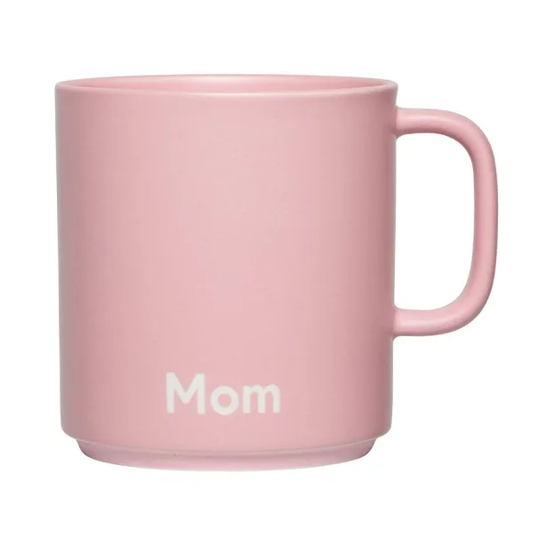 Design Letters VIP favourite cup with handle 25 cl, Mom Design Letters