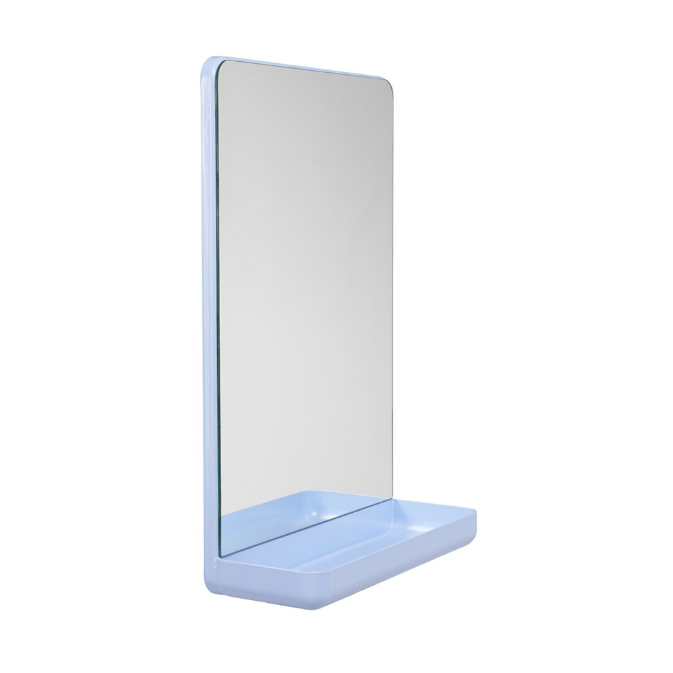 Design Letters Wall-mounted mirror with shelf Light