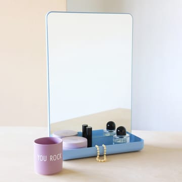 Design Letters Wall-mounted mirror with shelf - Light - Design Letters