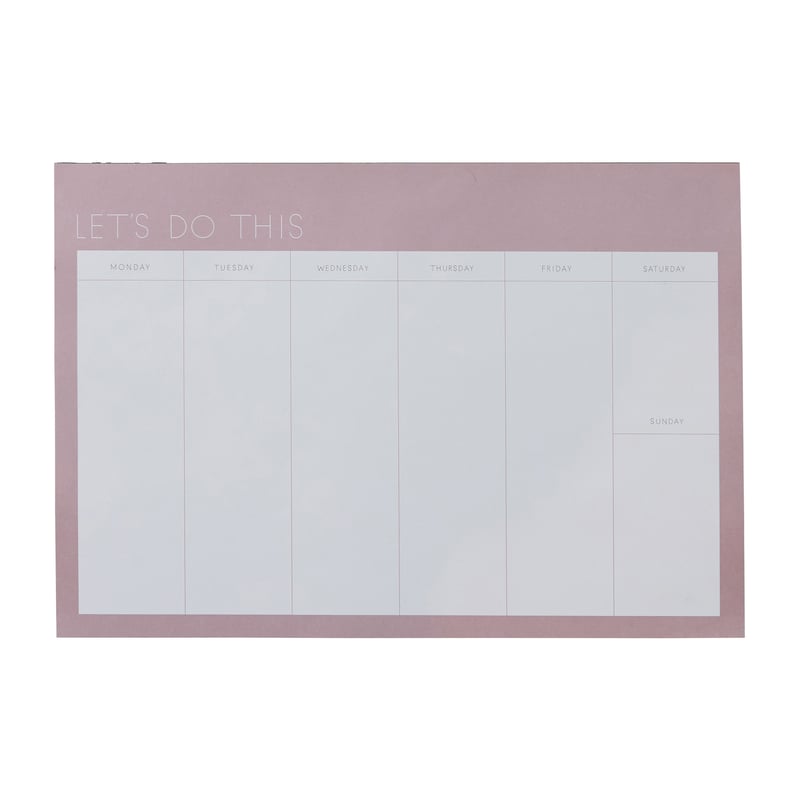 Design Letters Design Letters weekly planner paper Lavender