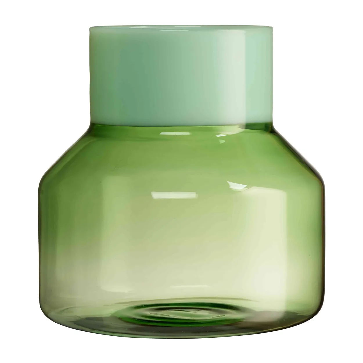 Design Letters Generous vase large o16.5 cm Milky green-green