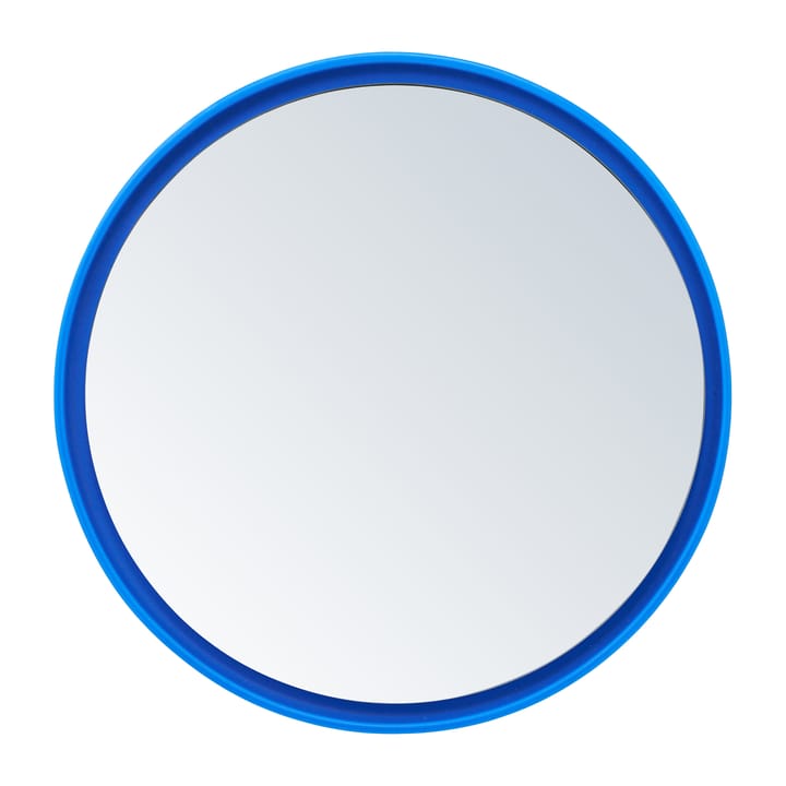 Mirror Mirror table mirror Ø21 cm - Cobalt blue - Design Letters