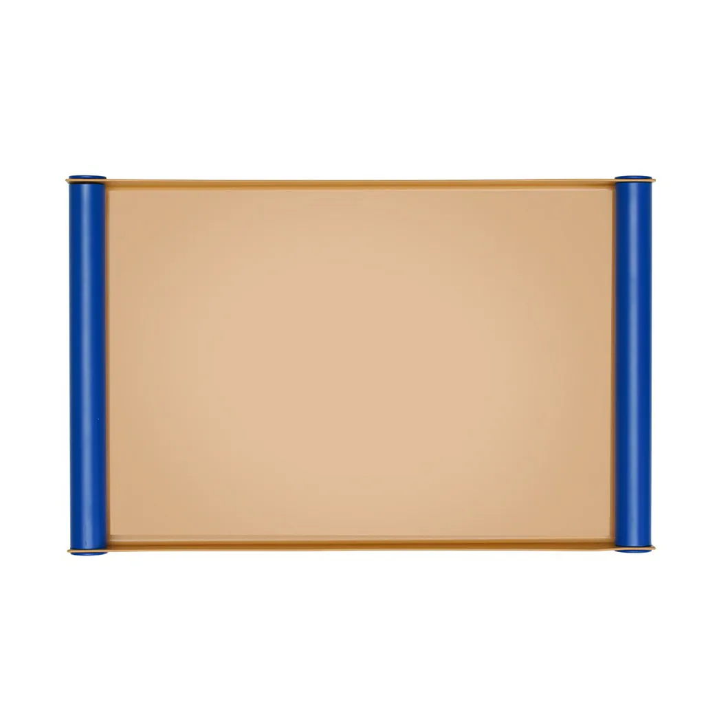 Design Letters Ray Serving tray large Beige-blue | Scandinavian Design | Trays | Beige