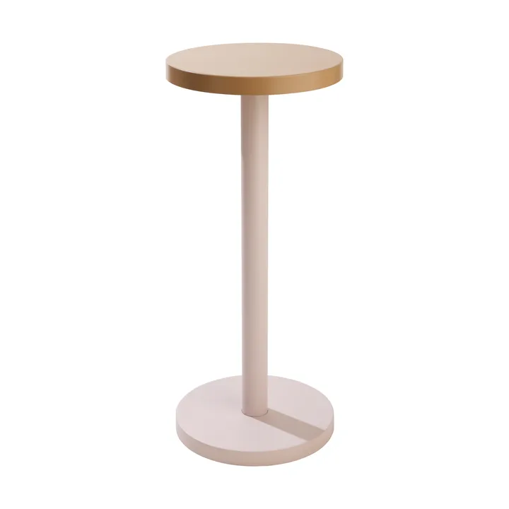 Stord round stool Ø31x73 cm - Pastel-pastel beige - Design Letters