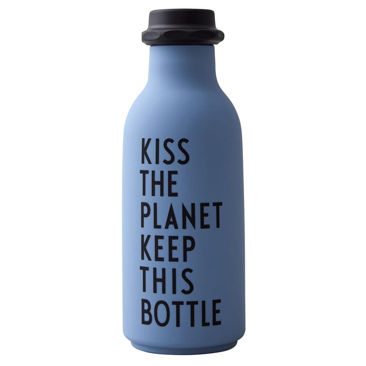 TO GO drinking bottle Special Edition - blue - Design Letters