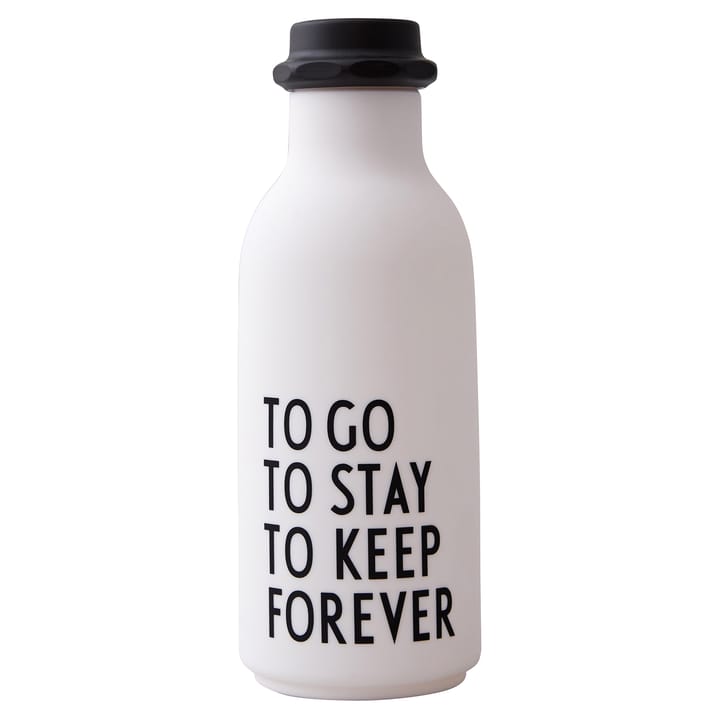 TO GO drinking bottle Special Edition - white - Design Letters