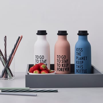 TO GO drinking bottle Special Edition - white - Design Letters