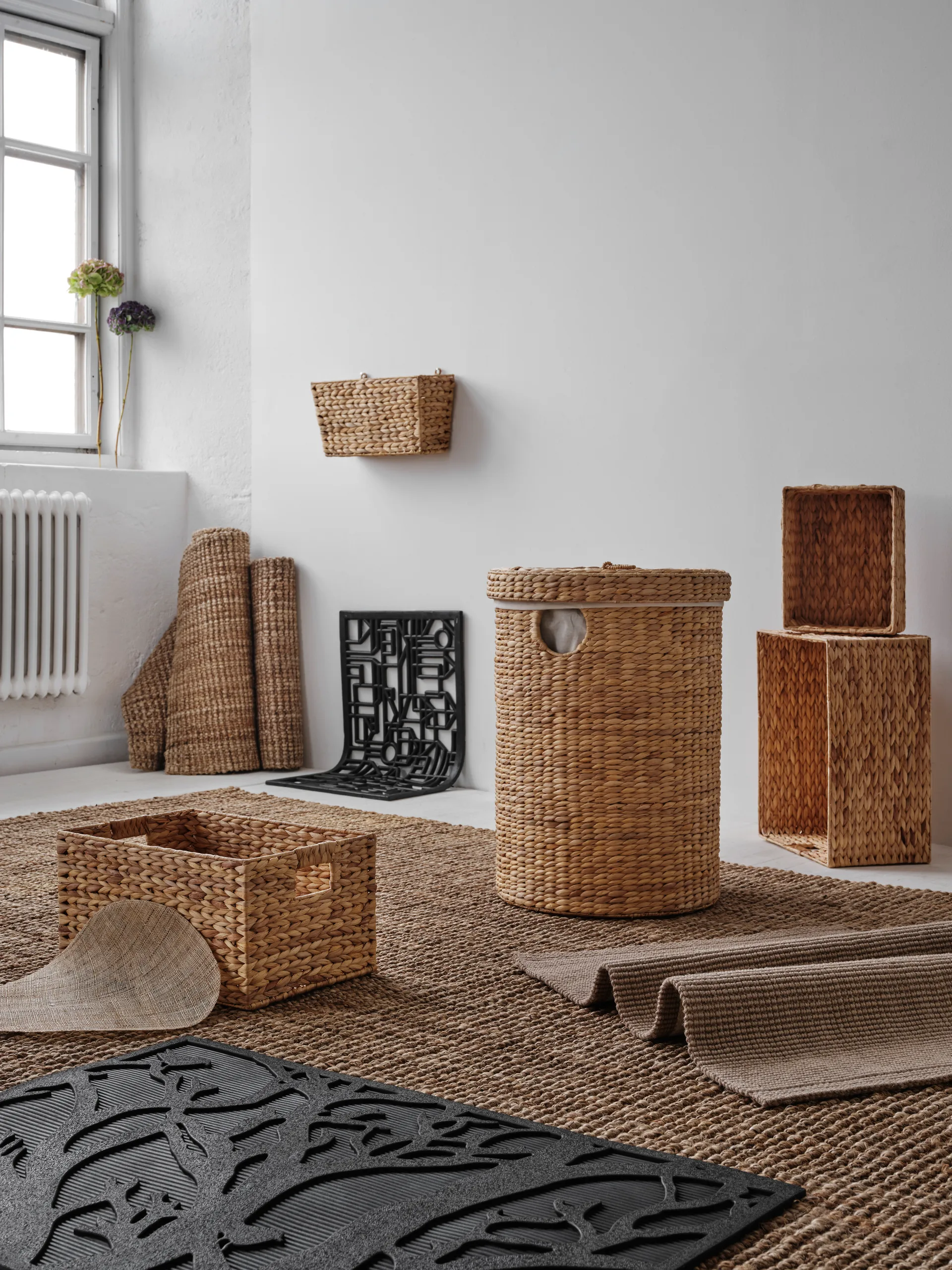 Baskets large 3 pcs, Fishbone Dixie