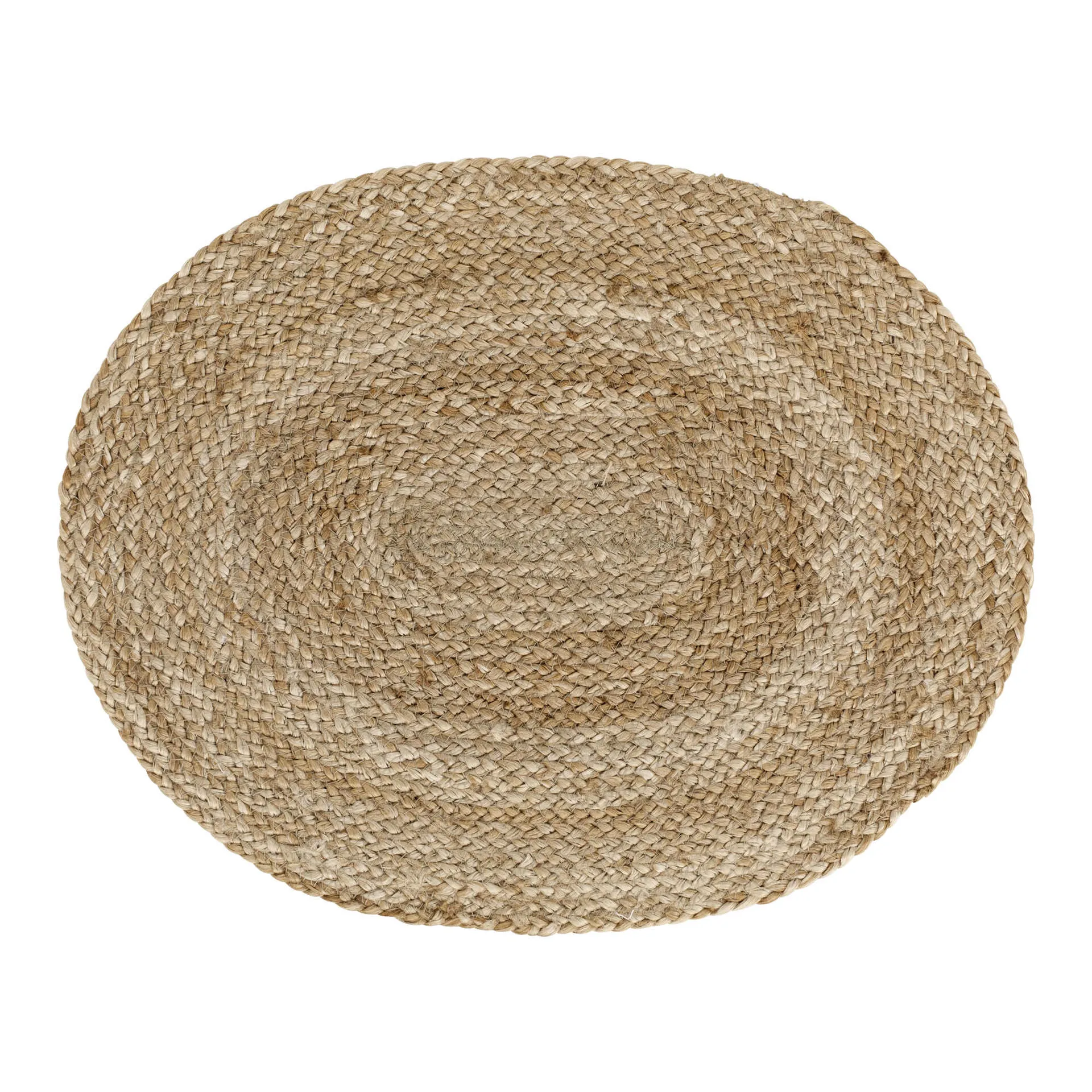 Braided placemat oval, nature Dixie