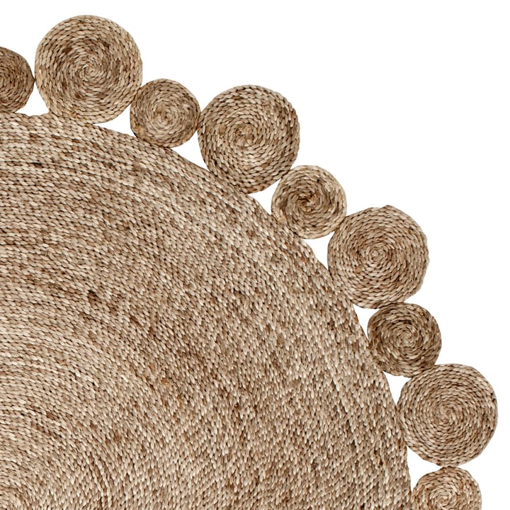 Circle juterug natural grey - 150 cm - Dixie