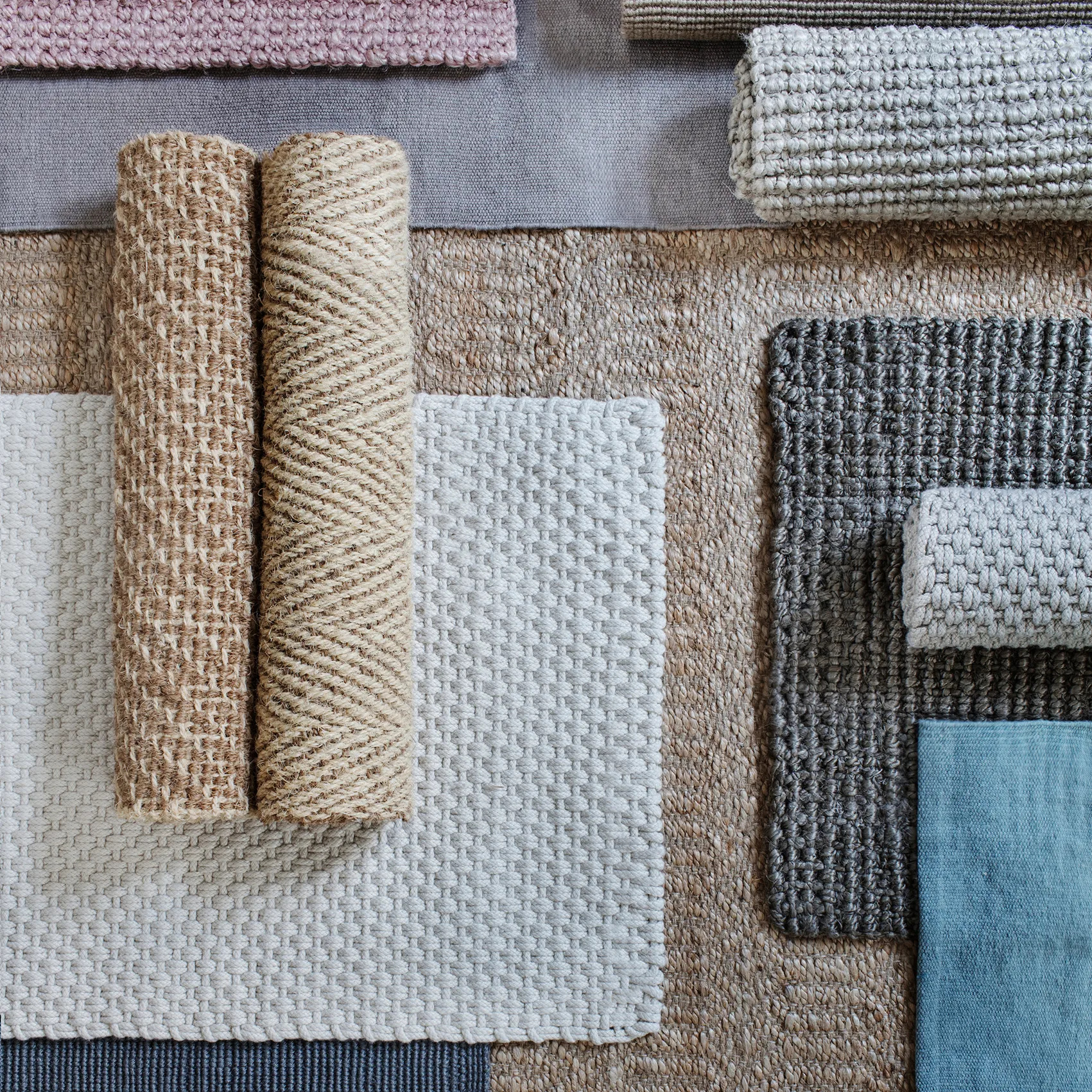 Coir rug nature 50x80 cm, Melange Dixie