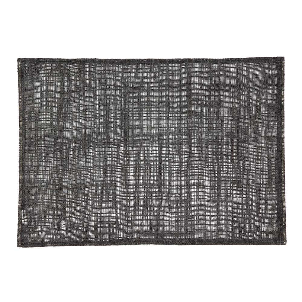 Dixie linen placemat black | Scandinavian Design | Placemats | Black
