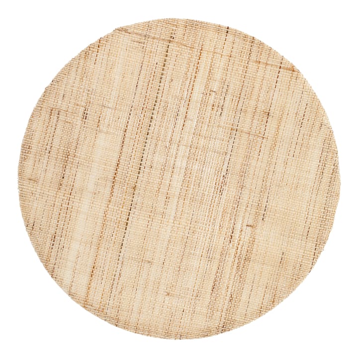 Dixie linen placemat round - Natural - Dixie