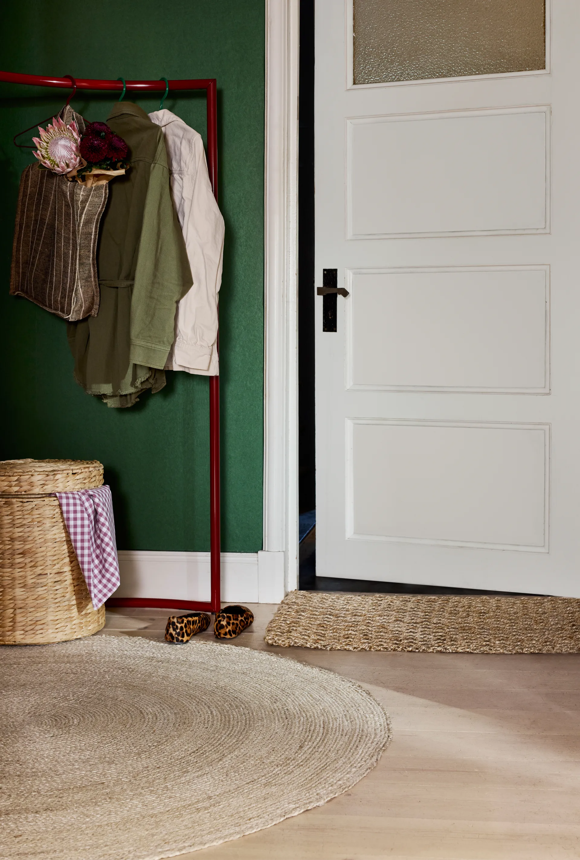 Elin carpet natural grey, Ø150 cm Dixie