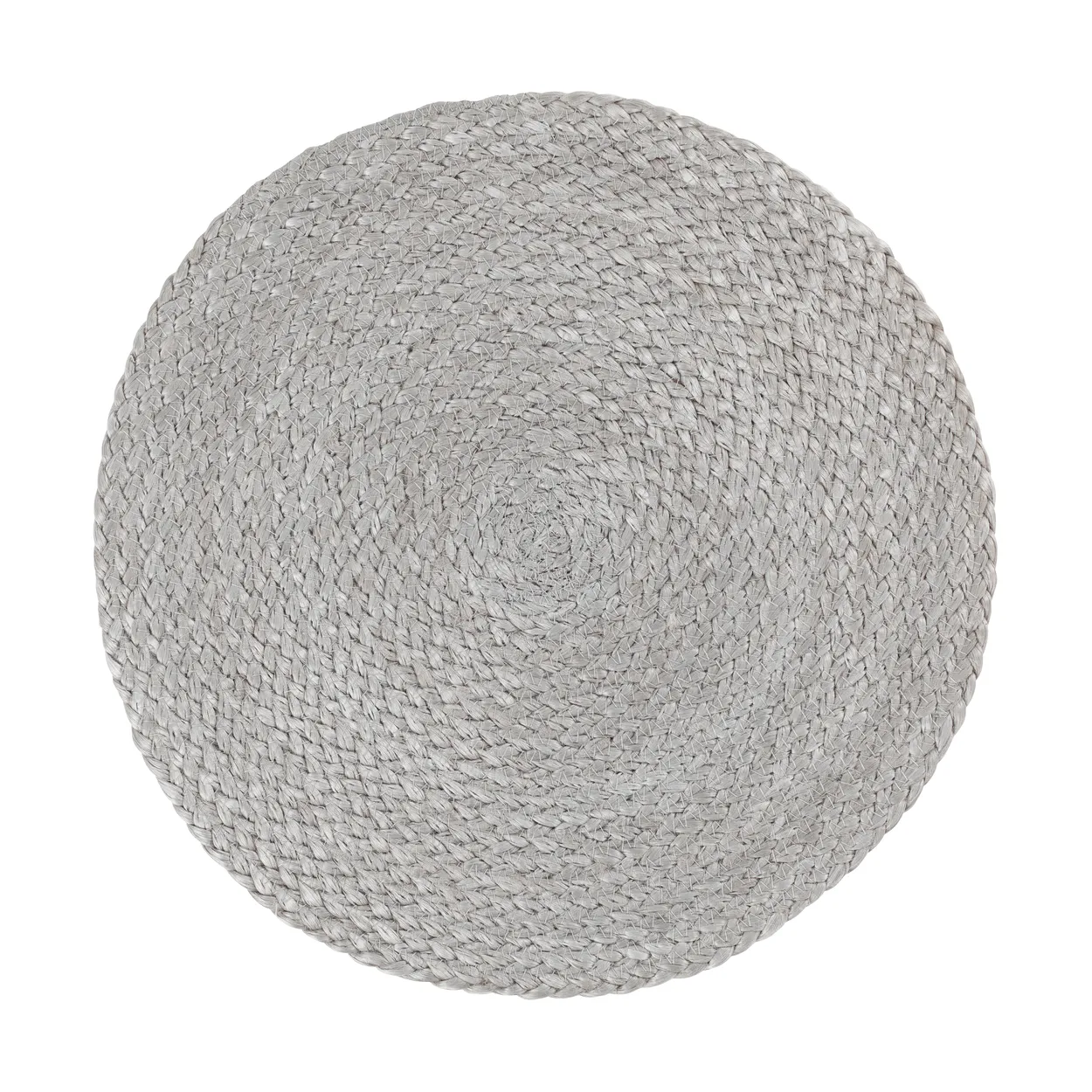 Dixie Elin placemat o38 cm Silver grey | Scandinavian Design | Placemats | Grey