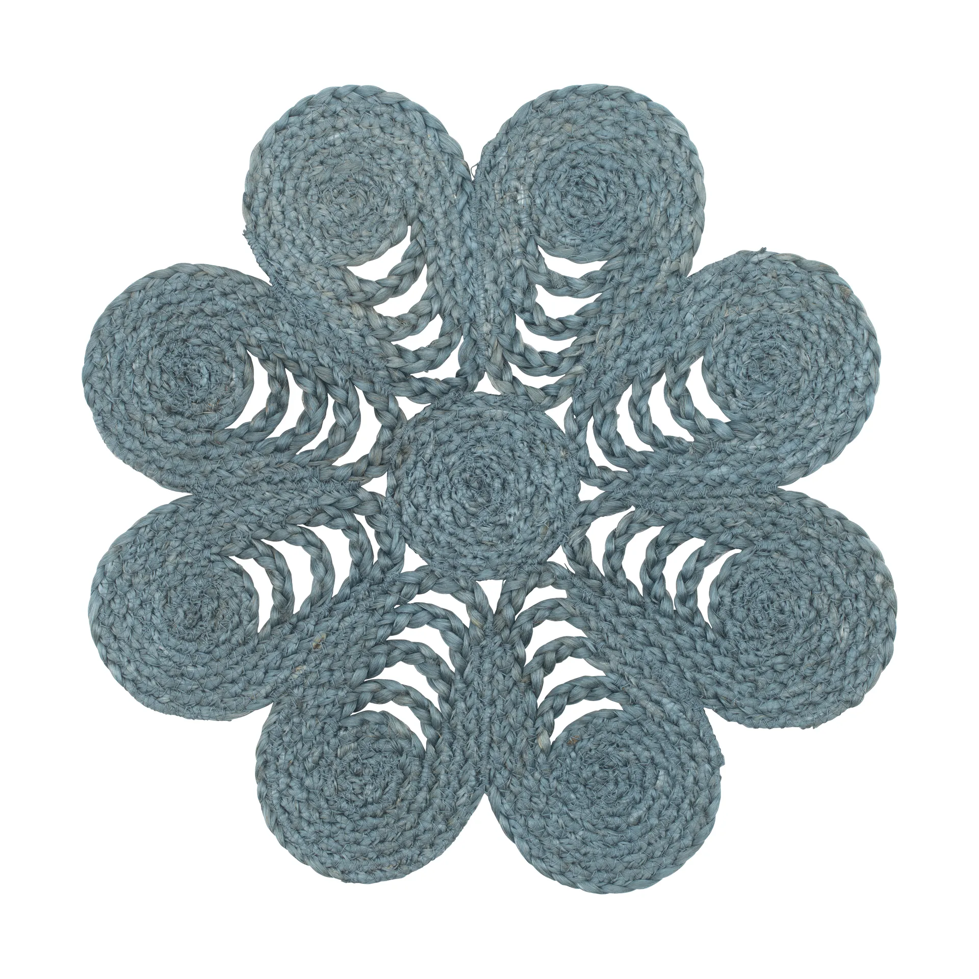 Elin placemat anemone Ø40 cm, Horizon blue Dixie