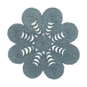 Elin placemat anemone Ø40 cm - Horizon blue - Dixie