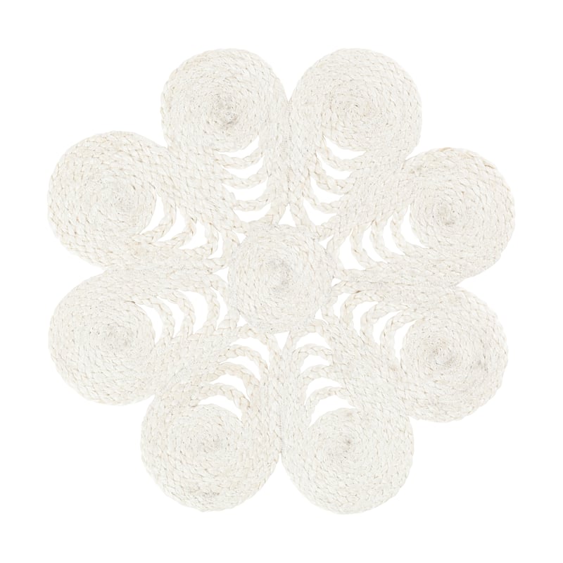 Dixie Elin placemat anemone Ø40 cm White
