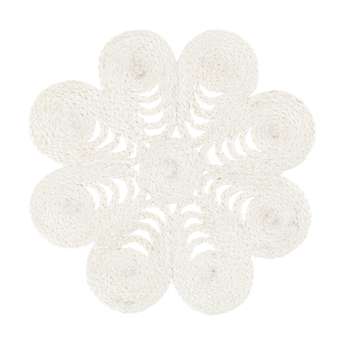 Dixie Elin placemat anemone Ø40 cm White