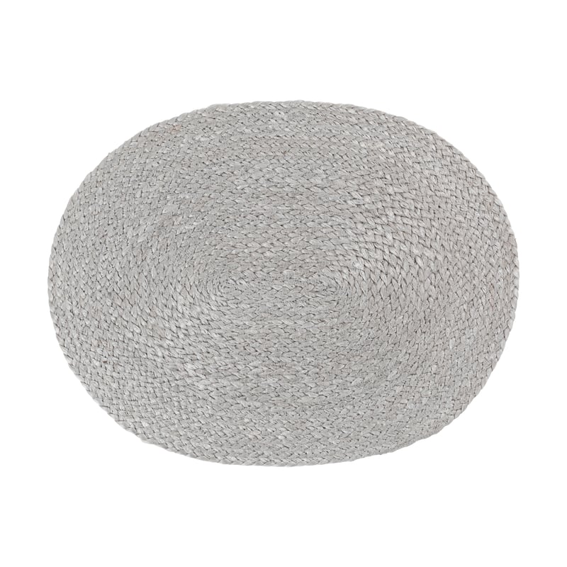 Dixie Elin placemat oval Silver grey
