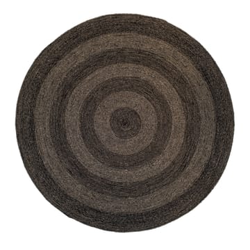 Ella jute rug Ø150 cm - Black-nature - Dixie