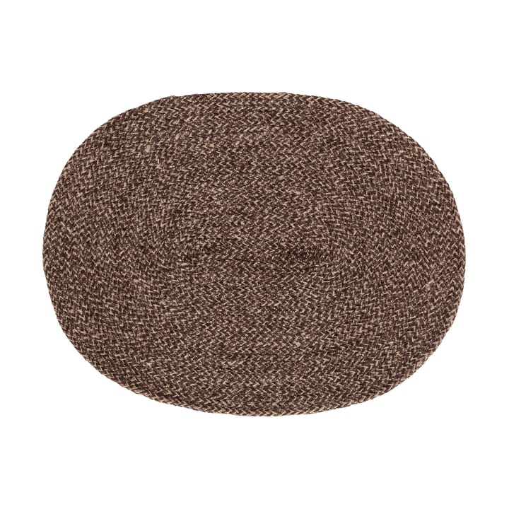 Ella placemat oval - Brown - Dixie