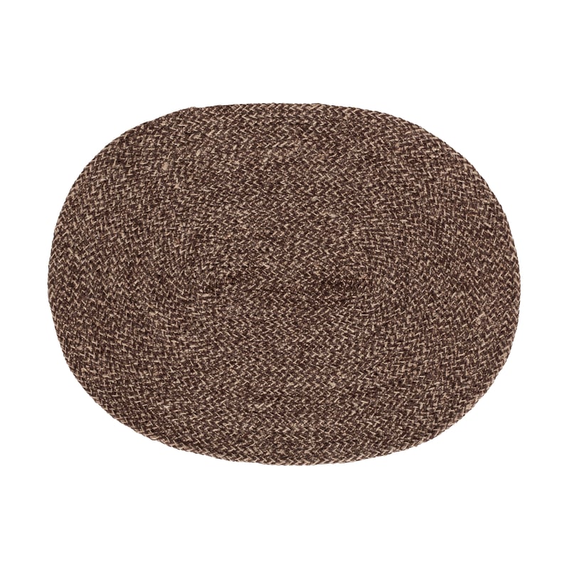 Dixie Ella placemat oval Brown